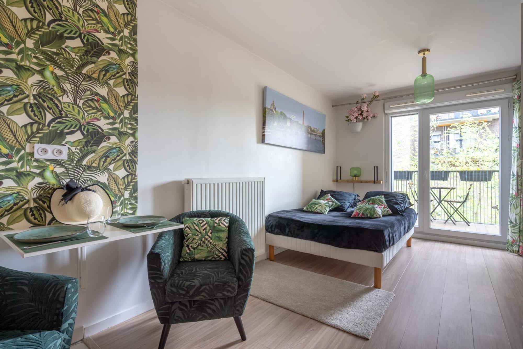 Joli Appartement Dans Eco Quartier Residentiel Saint-Ouen  Zewnętrze zdjęcie